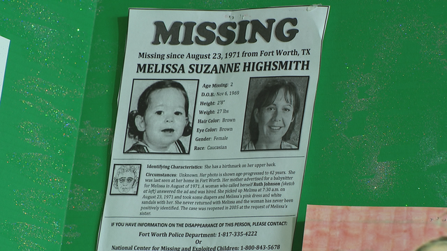 48 years after disappearance of Dallas child, family continues to search for her