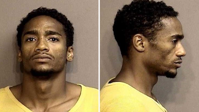 Mark Michael Jones Jr. is jailed on $10,000 bond.