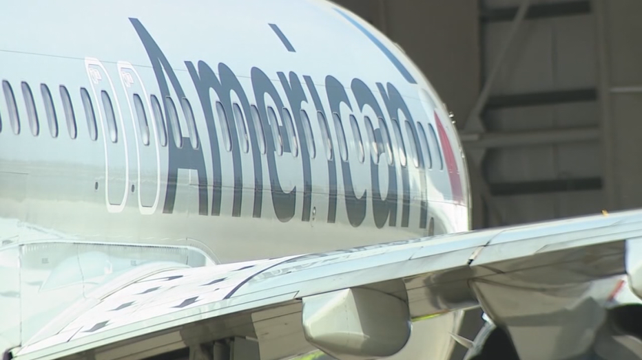 american airlines overhead bin