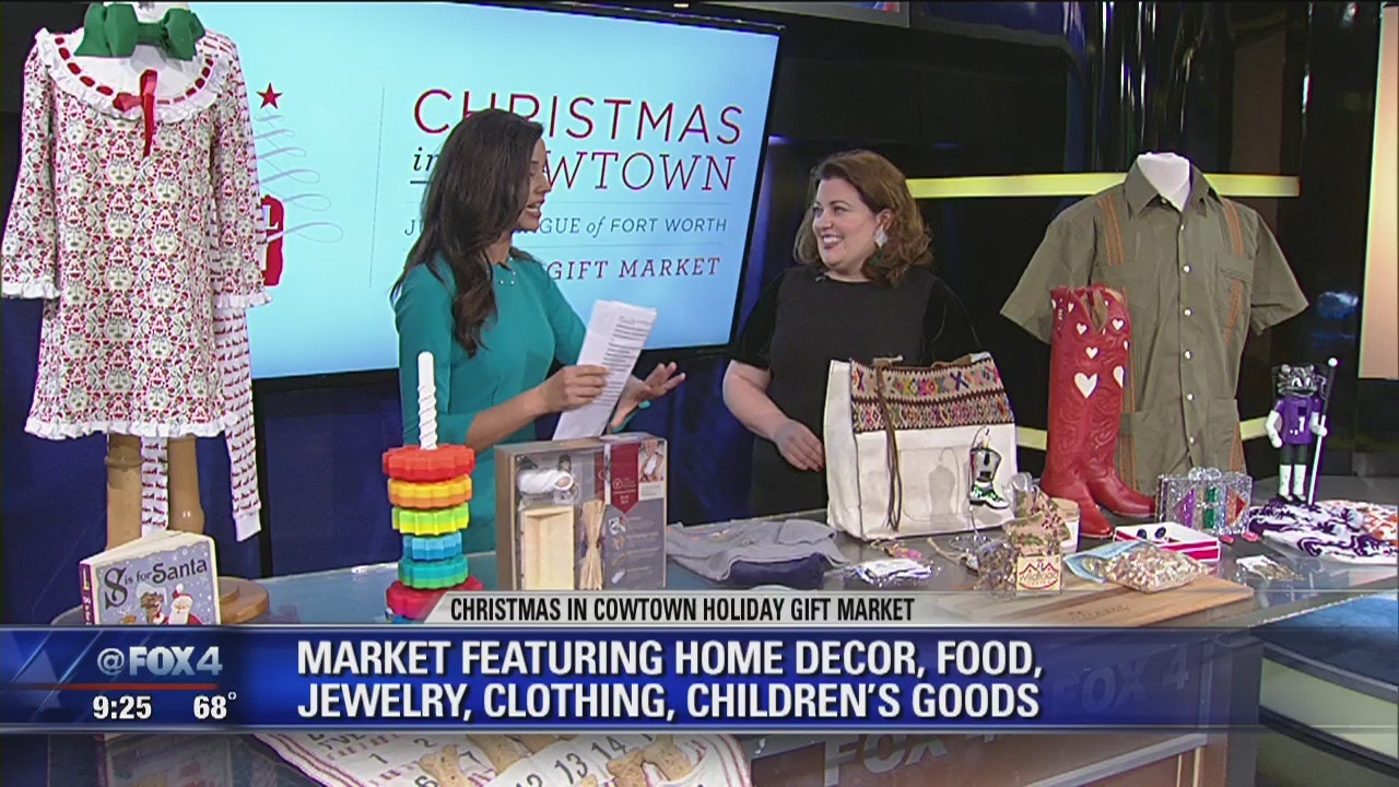 'Christmas in Cowtown' holiday gift market now open in Fort Worth