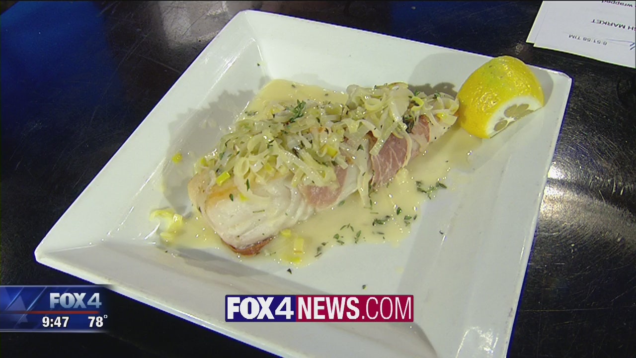 Prosciutto Wrapped Halibut