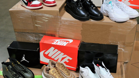 Over $2 million worth of fake Nike shoes seized at Los Angeles port