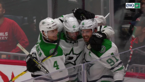 Seguin scores in OT, Stars beat Caps for 1st win of season