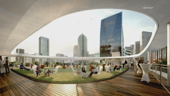 Klyde Warren Park expansion plans call for more green space, special events center