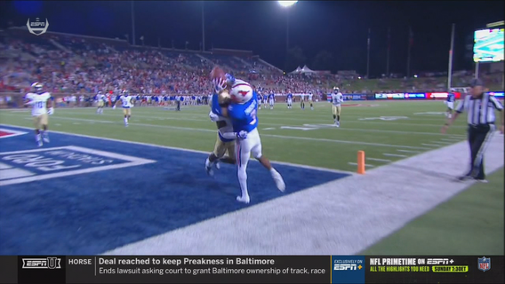 No. 24 SMU rallies for 3OT win in 1st ranked game since '86