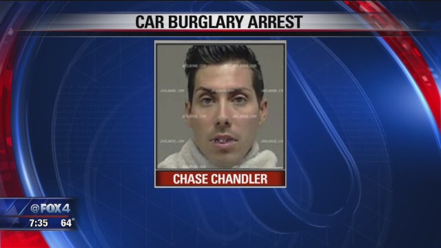 Police: Suspected car burglar hit 25 cars in a single night