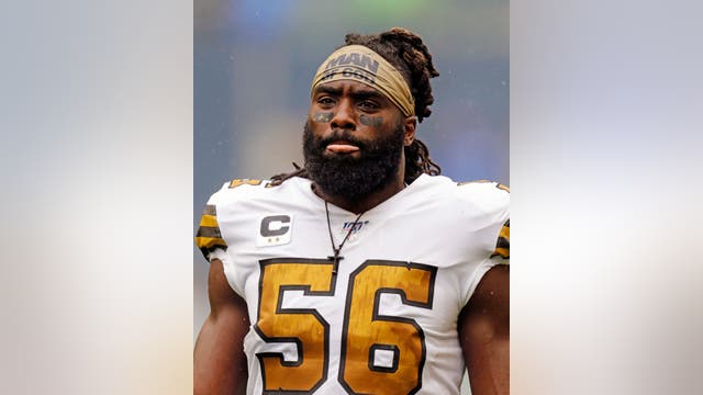 NFL player Demario Davis won't be fined for wearing 'Man of God' headband