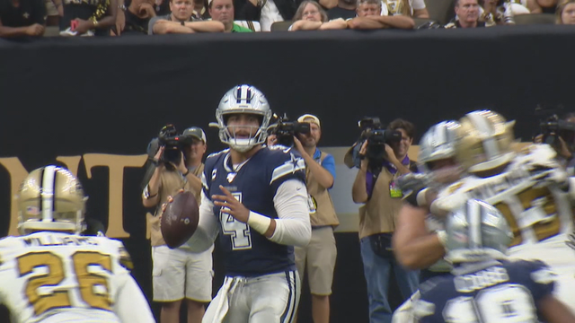 Cowboys moving forward after loss to the Saints