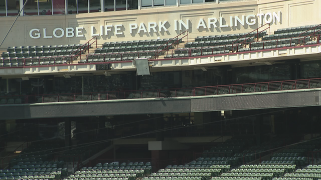 Seats to be added to convert Globe Life Park into a football field