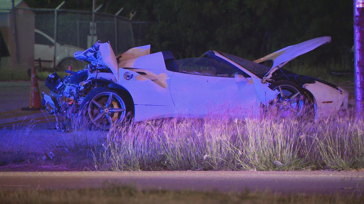 Man seriously hurt in Ferrari crash in Downtown Dallas