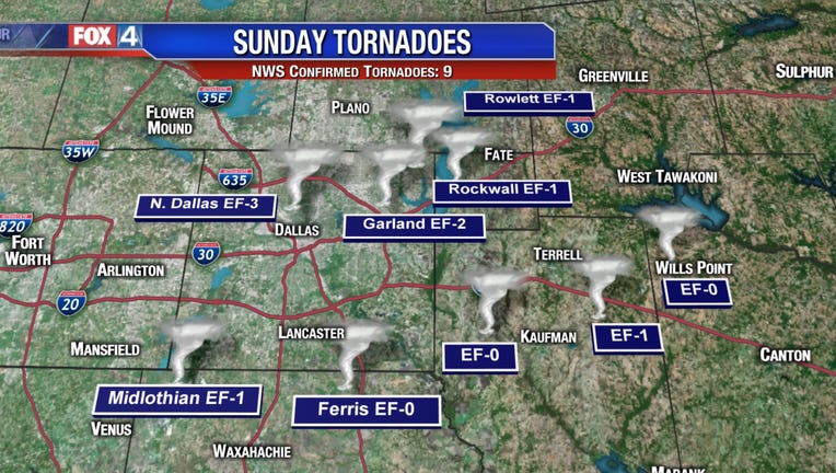 Sunday Tornadoes Map ?ve=1&tl=1