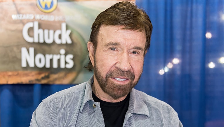 PHILADELPHIA, PA - JUNE 03: Martial artist/actor Chuck Norris make his Wizard World Comic Con debut during Wizard World Comic Con Philadelphia 2017 - Day 3 at Pennsylvania Convention Center on June 3, 2017 in Philadelphia, Pennsylvania. (Photo by Gilbert Carrasquillo/Getty Images)