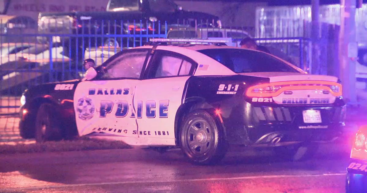 2 Dallas PD officers injured in separate crashes | FOX 4 Dallas-Fort Worth