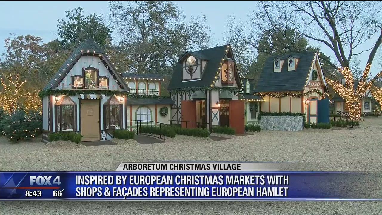 Dallas Arboretum opens new Christmas Village