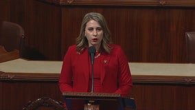 "I am leaving because of a misogynistic culture", CA Rep. Katie Hill gives final speech as member of Congress