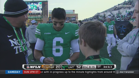 Fine throws career-high 7 TDs, North Texas beats UTEP 52-26