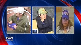 Dallas police looking for female serial bank robbery suspect