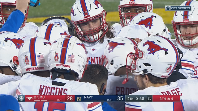 Perry leads Navy past No. 21 SMU 35-28