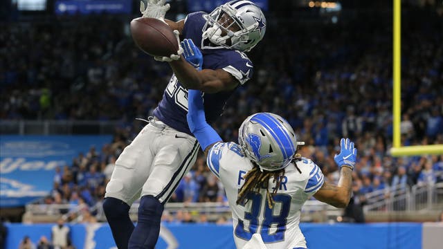 Cowboys get huge day from Prescott, beat Lions 35-27