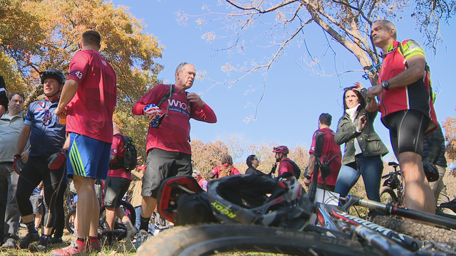 Former President George W. Bush holds 8th annual Warrior 100K bike ride for wounded veterans