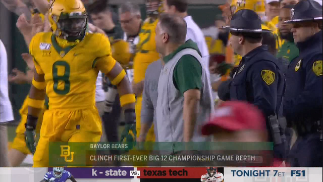 No. 13 Baylor in Big 12 title game with 24-10 win over Texas