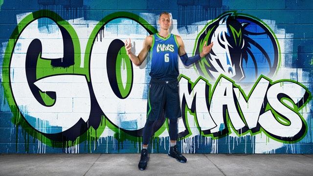 Dallas Mavericks reveal graffiti-themed alternate jerseys