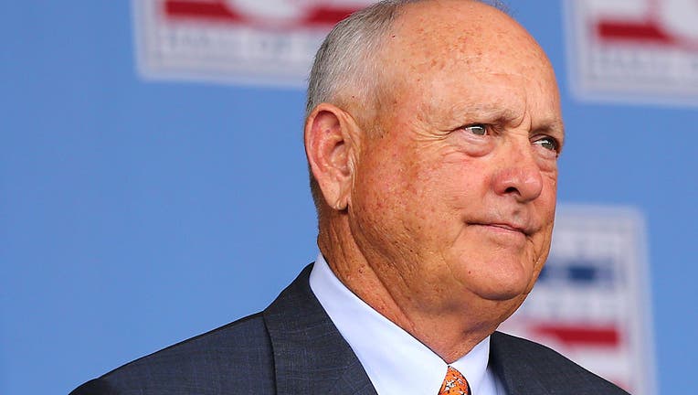 (FILE) Nolan Ryan attends the Hall of Fame Induction Ceremony at National Baseball Hall of Fame on July 26, 2015 in Cooperstown, New York.