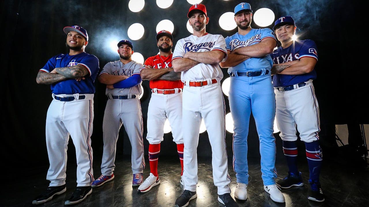 LOOK: Texas Rangers Unveil 'City Connect' Uniforms - Fastball