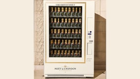 Neiman Marcus sells three $35,000 champagne vending machines offered for Christmas season