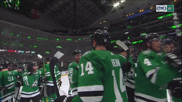 Stars edge Avs in shootout 3-2 behind Bishop’s big night