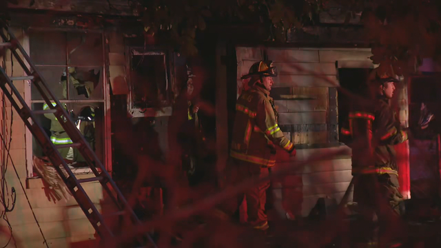 Woman jumps out of window to escape fire that destroyed Dallas home on Christmas morning