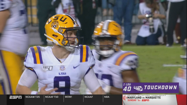 Burrow, No. 1 LSU dominate Texas A&M, 50-7