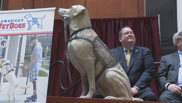 Sully statue unveiled at President George H.W. Bush ...