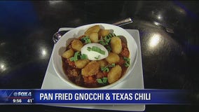 Pan Fried Gnocchi & Texas Chili