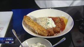 Spaghetti and Meatballs with Truffle Cream Sauce