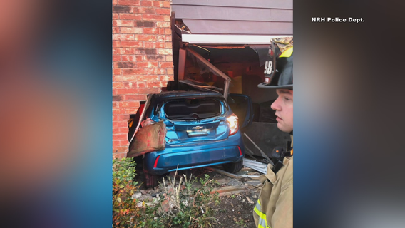 DWI suspect crashes into North Richland Hills apartment
