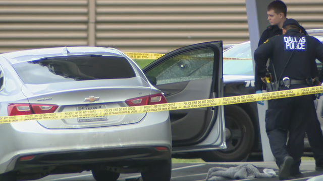 Passenger shot, driver returns fire in Dallas road rage shooting