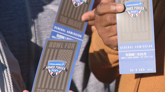 Armed Forces Bowl also serves as tribute to our military members