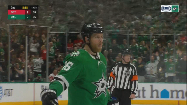 Pavelski helps Stars beat Red Wings 4-1