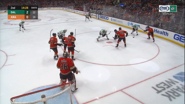 Bishop, Stars blank Ducks 3-0 for 6th straight win