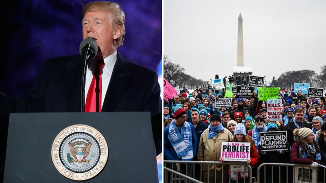 March for Life: President Trump becomes 1st sitting president to attend pro-life rally