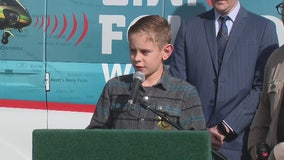 Lakewood boy, 8, honored by deputies for finding missing elderly man