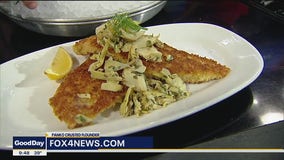 Panko Crusted Flounder