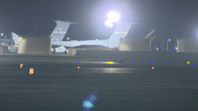 Planes land at California military base carrying coronavirus evacuees