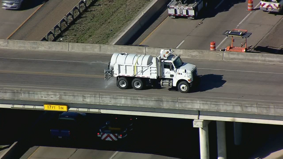 TxDOT crews prepare roads for possible winter weather on Wednesday