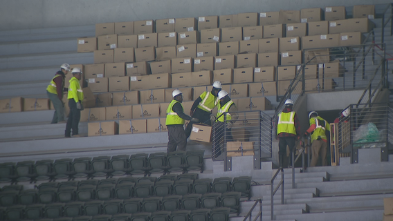 New Rangers ballpark just weeks away from completion