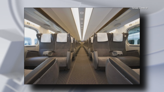 Company gives first look at design of Texas high-speed train