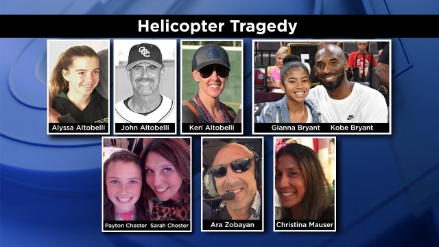 Kobe Bryant helicopter tragedy: Honoring the 9 victims 4 years later