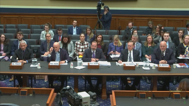 Federal health officials answer lawmakers’ questions about coronavirus during hearing