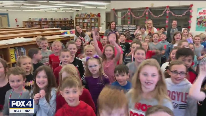 Meteorologist Kylie Capps visits Hilltop Elementary | FOX 4 News Dallas ...